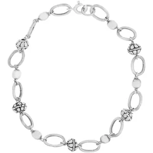 دستبند نقره زنانه طرح گوی کد ZB-B2