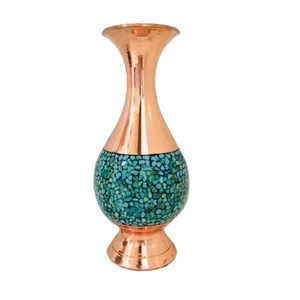 گلدان فیروزه کوبی کد 1002