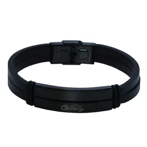 دستبند مردانه کد d710 