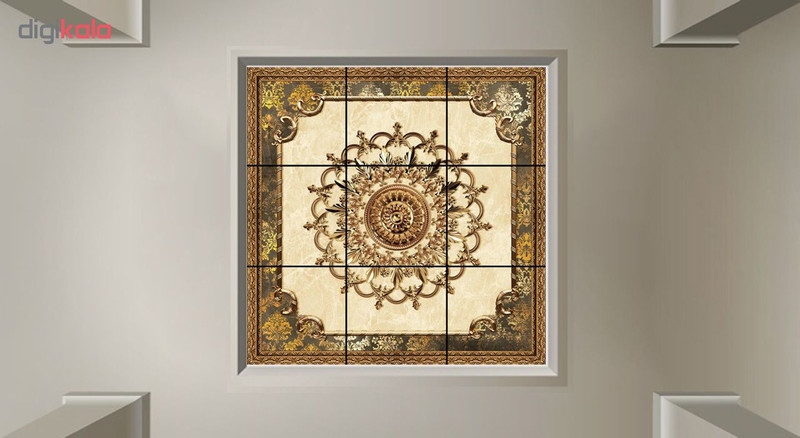 تایل سقفی مدل AZ33029 سایز 60*60 سانتی متر بسته 9 عددی