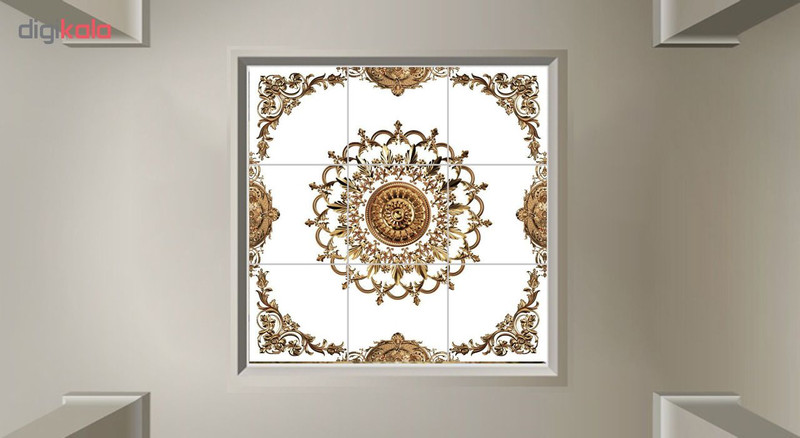 تایل سقفی مدل AZ33035 سایز 60*60 سانتی متر بسته 9 عددی