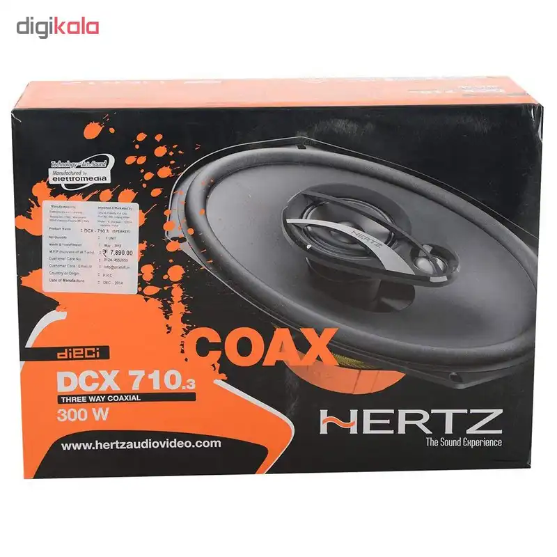 اسپیکر خودرو هرتز مدل DCX 710.3