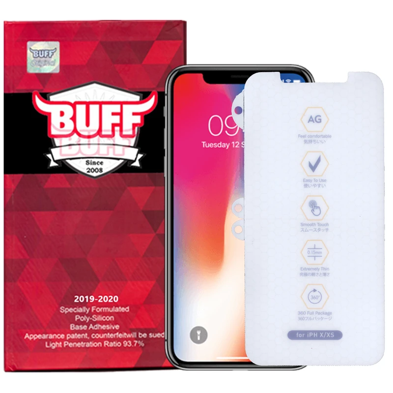 محافظ صفحه نمایش بوف مدل HgM15 مناسب برای گوشی موبایل اپل IPhone XS