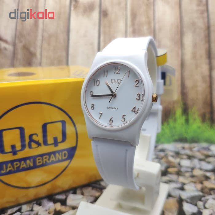 ساعت مچی عقربه ای زنانه کیو اند کیو مدل VP34J072Y