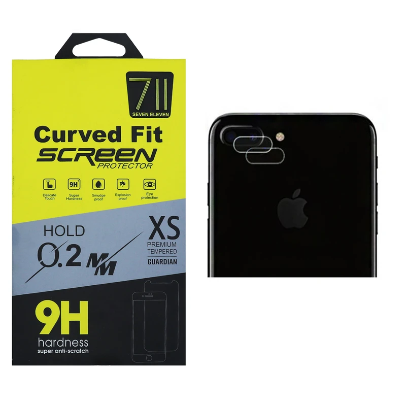 محافظ لنز دوربین سون الون مدل Tmp مناسب برای گوشی موبایل اپل iphone 8 Plus بسته 2 عددی