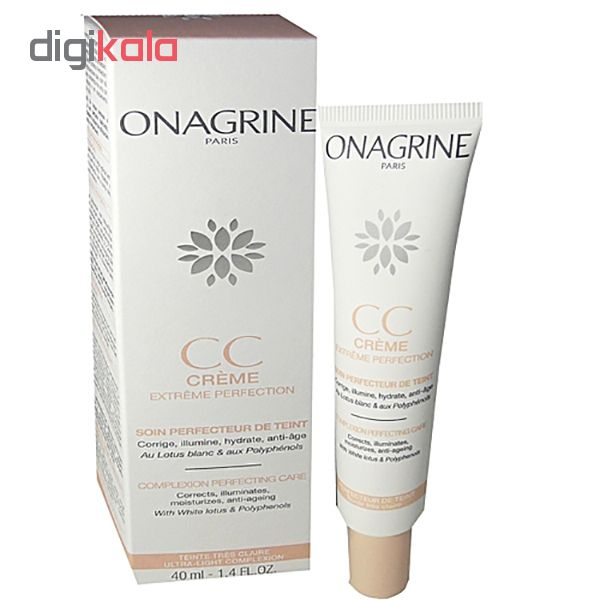 کرم روشن کننده اناگرین مدل CC cream Golden حجم ۴۰ میلی لیتر