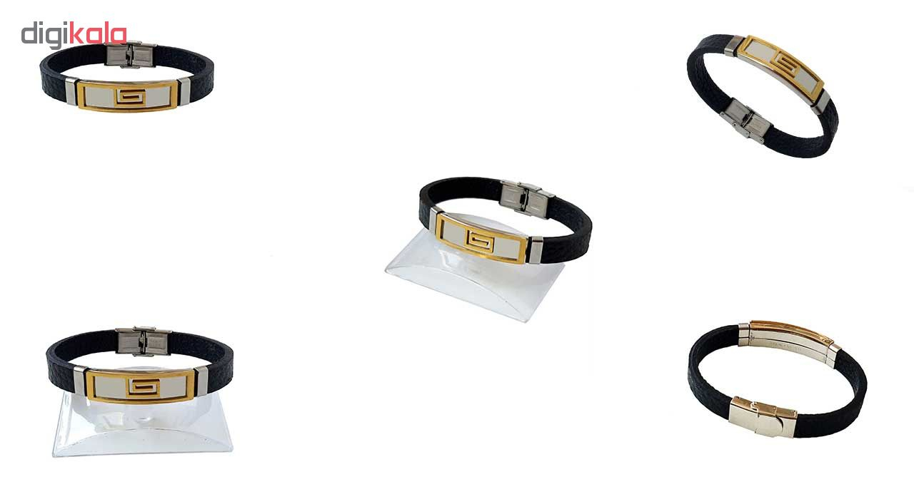 دستبند مردانه  کد BL-215