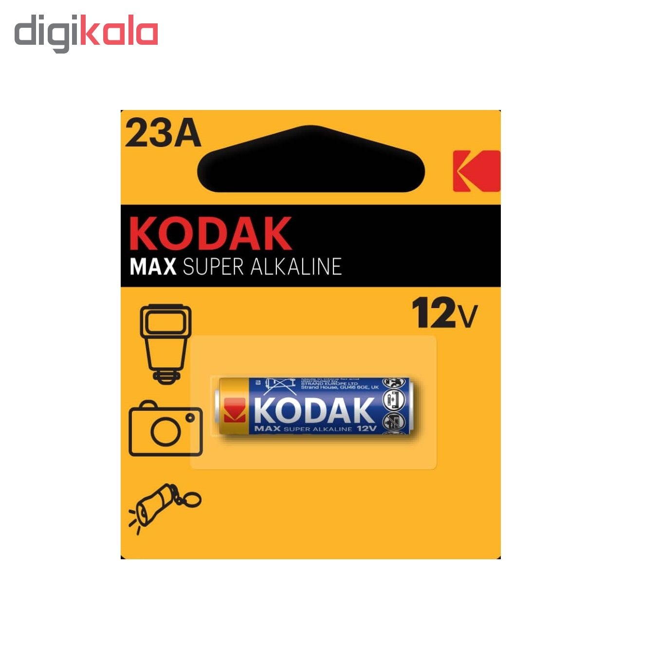 باتری A23 کداک مدل MAX SUPER ALKALINE