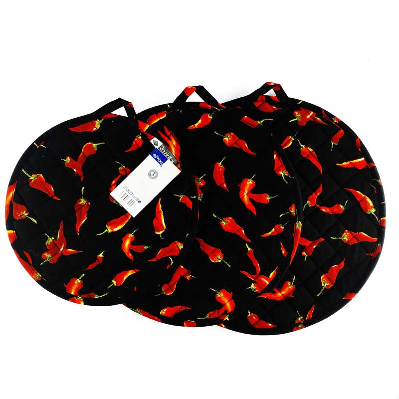 ست دم کنی 3 تکه رزین تاژ طرح فلفل