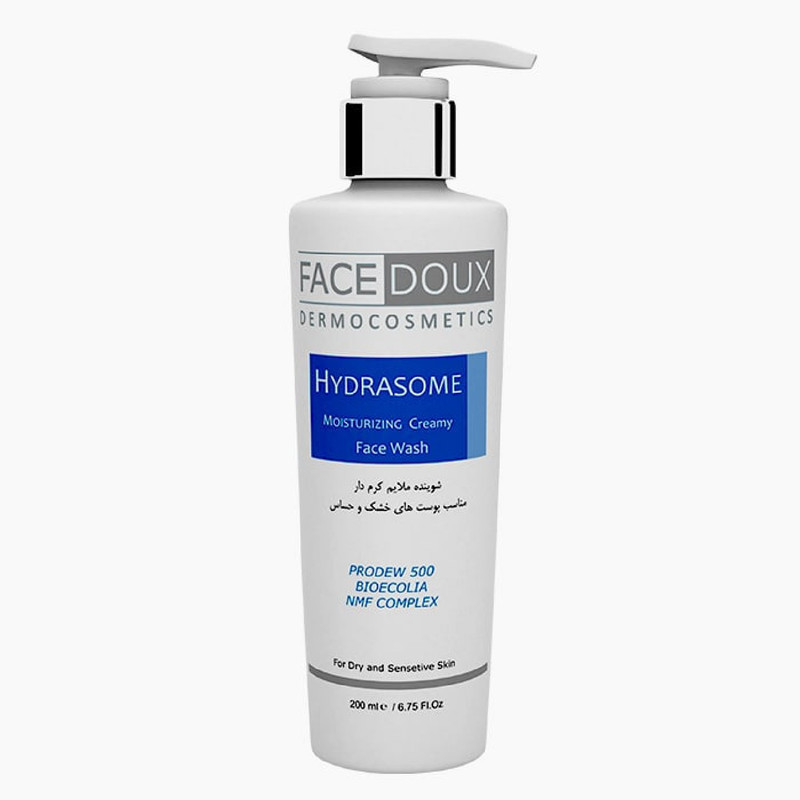 کرم شستشو صورت دوکس سری Hydrasome مدل Moisturizing حجم ۲۰۰ میلی لیتر