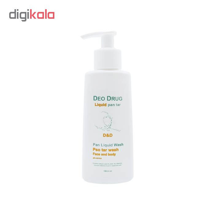 پن مایع پسوریازیس دئودراگ مدل Pso tar 0650 حجم 150 میلی لیتر