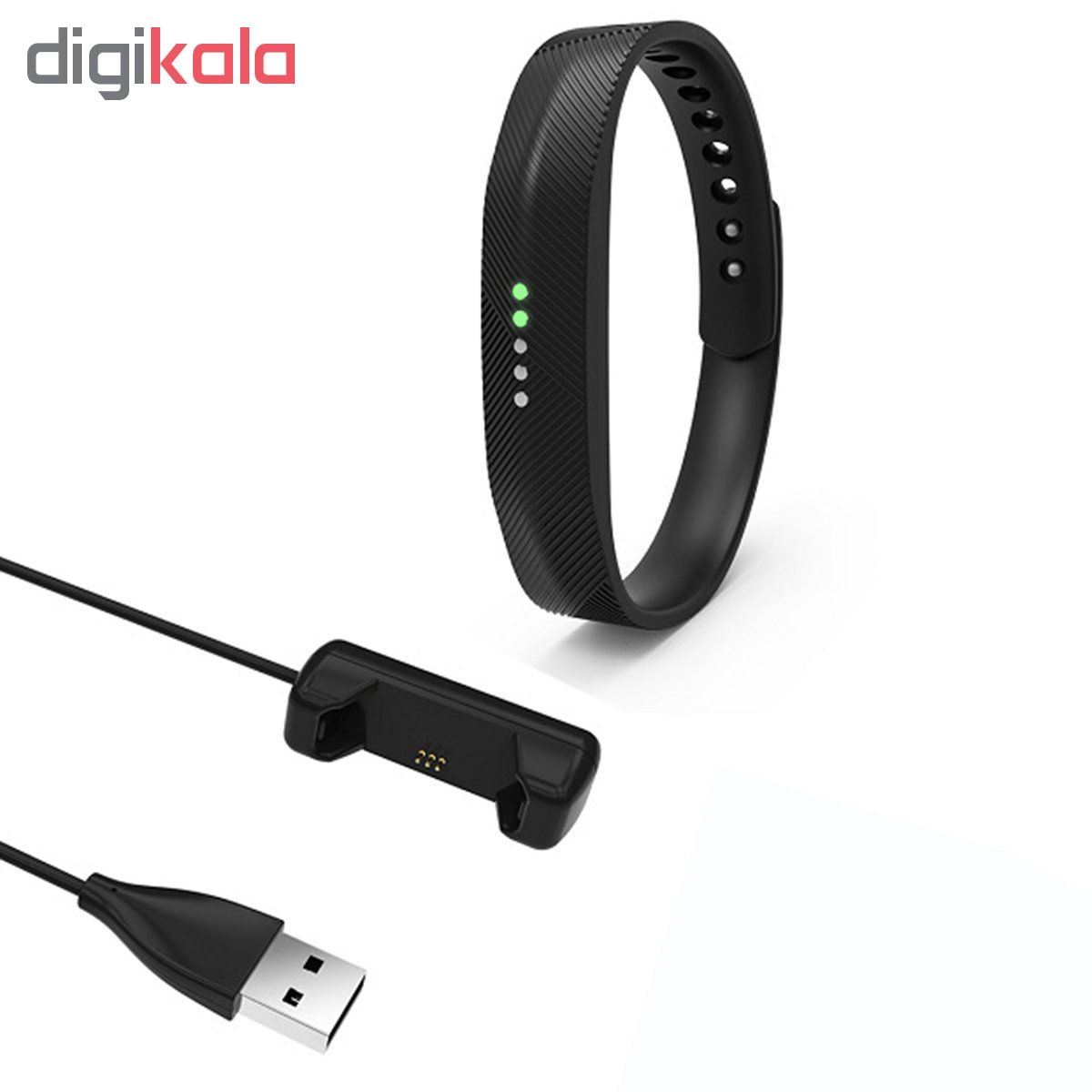 کابل شارژر مدل flx2 مناسب برای ساعت هوشمند فیت بیت flex2