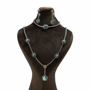 نیم ست نقره زنانه کد 2021