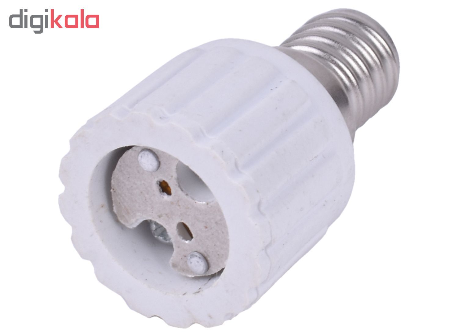 تبدیل سرپیچ لامپ هالوژنی MR16 پایه GU5.3 به E14 کد 05 main 1 2