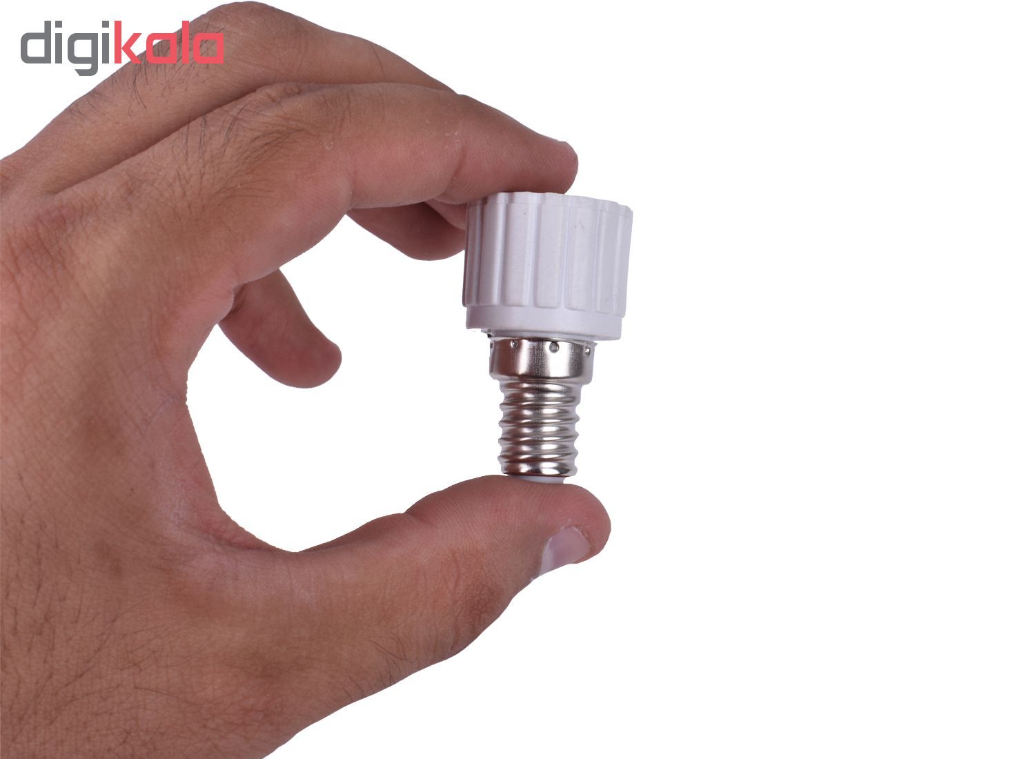 تبدیل سرپیچ لامپ هالوژنی MR16 پایه GU5.3 به E14 کد 05 main 1 3