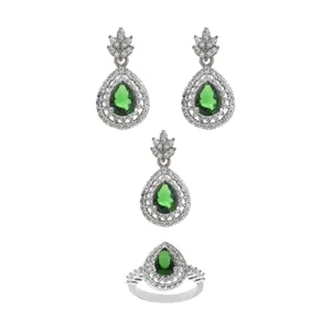 نیم ست نقره زنانه اکنو مدل OK4037L