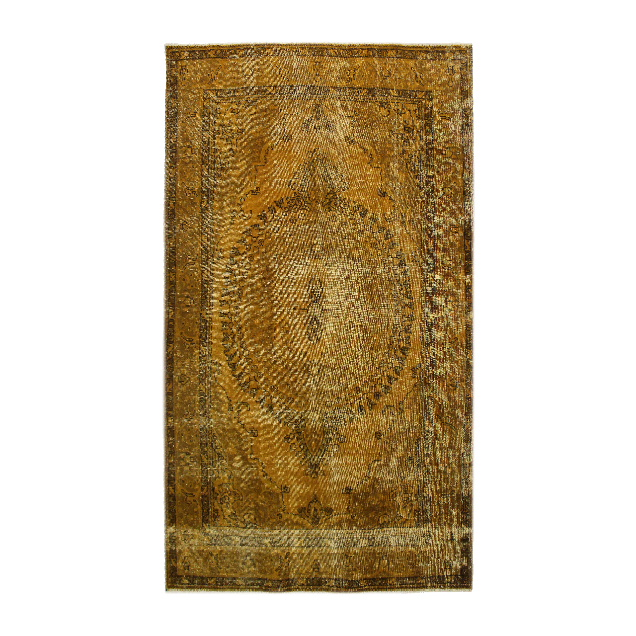 فرش دستبافت رنگ شده پنج و نیم متری کد Am201