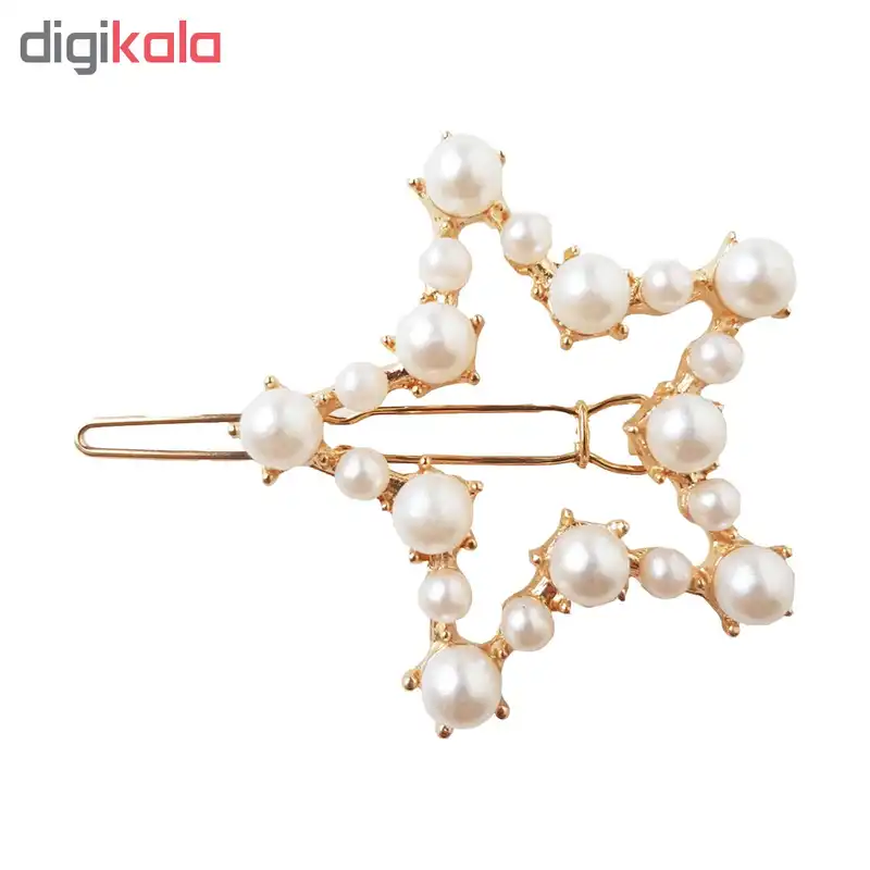 گیره مو زنانه طرح ستاره