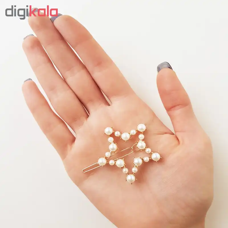 گیره مو زنانه طرح ستاره