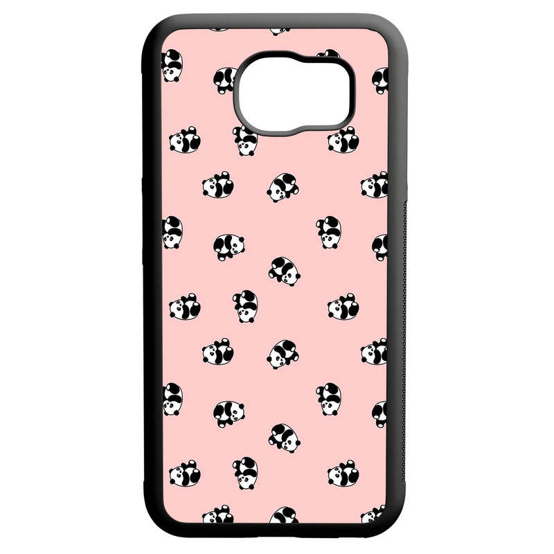 کاور طرح پاندا کد 1105409143 مناسب برای گوشی موبایل سامسونگ galaxy s6 edge