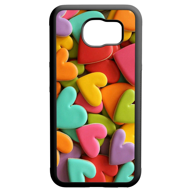 کاور طرح قلب کد 1105409127 مناسب برای گوشی موبایل سامسونگ galaxy s6 edge