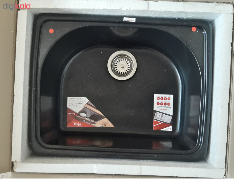 سینک ظرفشوئی شاین کد 400 توکار سینک ظرفشوئی شاین کد 400 توکار