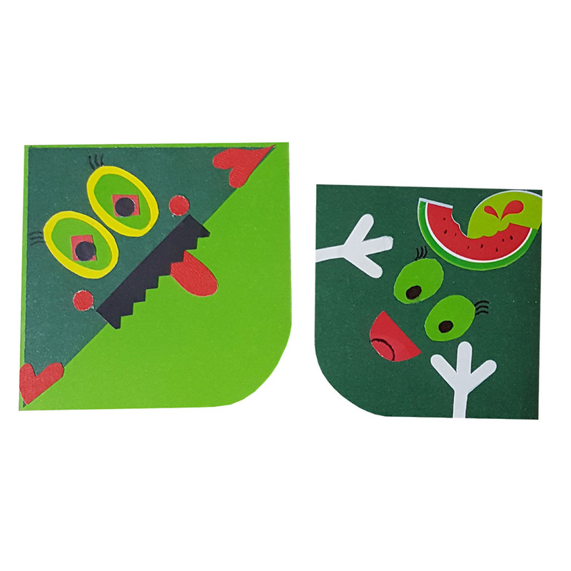 نشانگر کتاب مدل fruity مجموعه 2 عددی