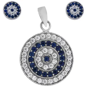 نیم ست نقره زنانه اکنو مدل OK4174