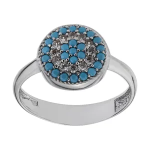 انگشتر نقره زنانه اکنو مدل OK4158