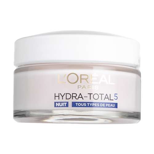 کرم مرطوب کننده شب لورآل سری Hydra Total 5 حجم 50 میلی لیتر
