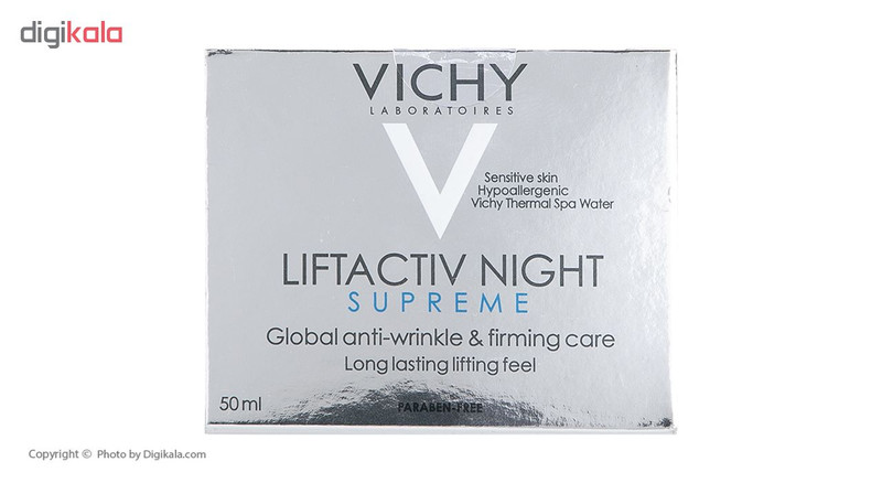 کرم شب ضد چروک و سفت کننده ویشی مدل Lift Activeحجم 50 میلی لیتر کرم شب ضد چروک و سفت کننده ویشی مدل Lift Activeحجم 50 میلی لیتر