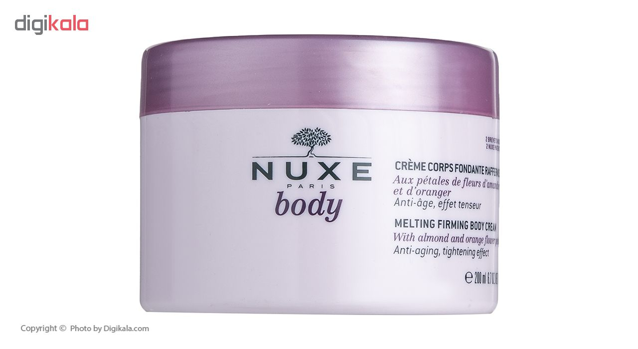 کرم ضد چروک و سفت کننده بدن نوکس سری Nuxe Body حجم 200 میلی لیتر