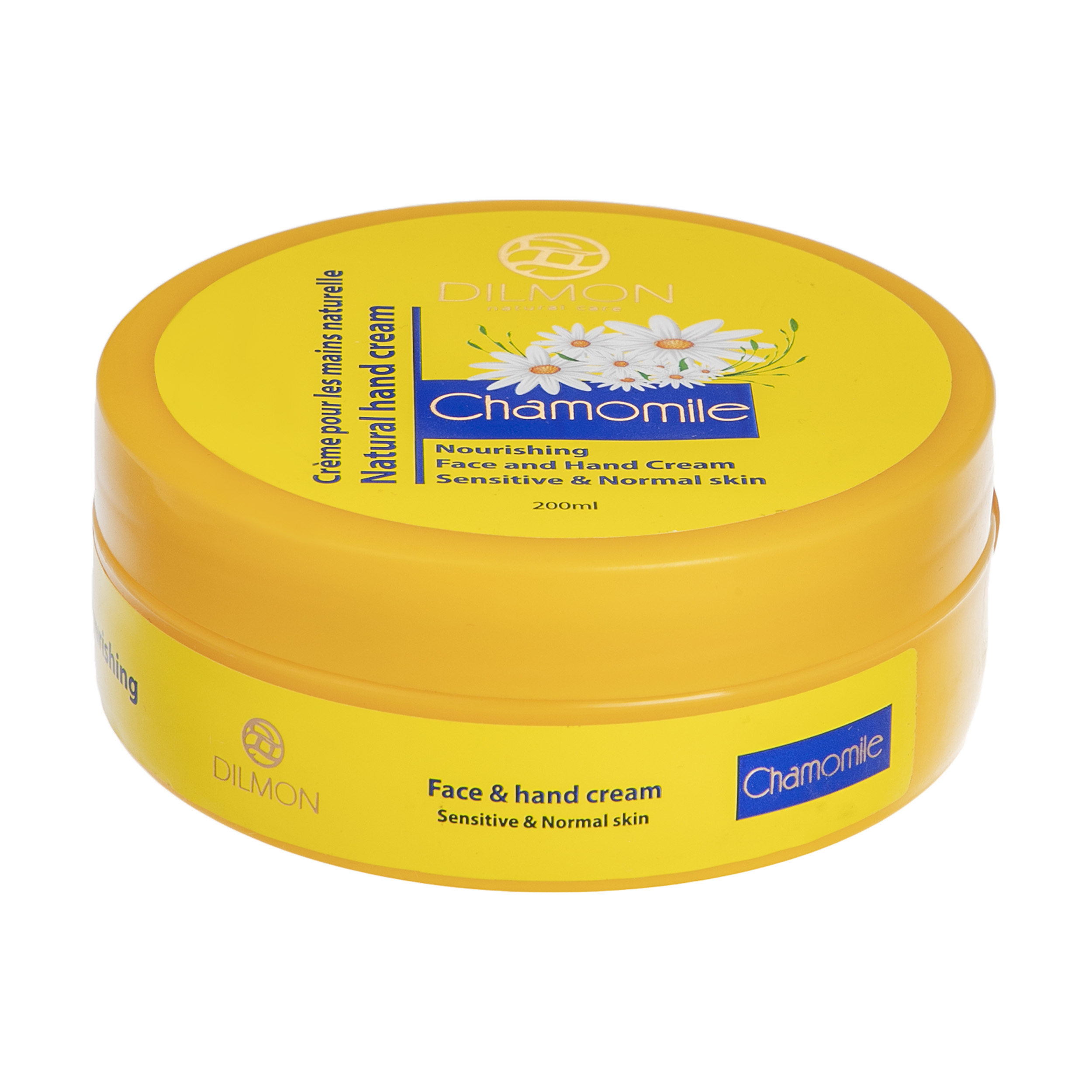 کرم مرطوب کننده دست و صورت دیلمون مدل Chamomile Extract حجم 200 میلی لیتر