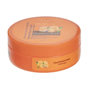 کرم مرطوب کننده دست و صورت دیلمون مدل Orange And Ginger حجم 200 میلی لیتر