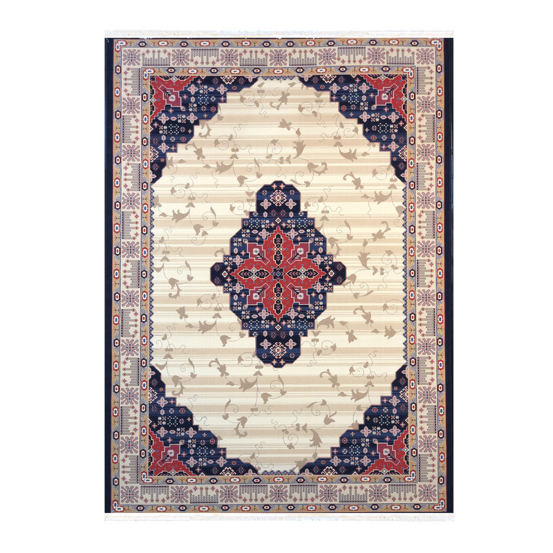 گليم ماشيني ستاره كوير يزد مدل sp-131