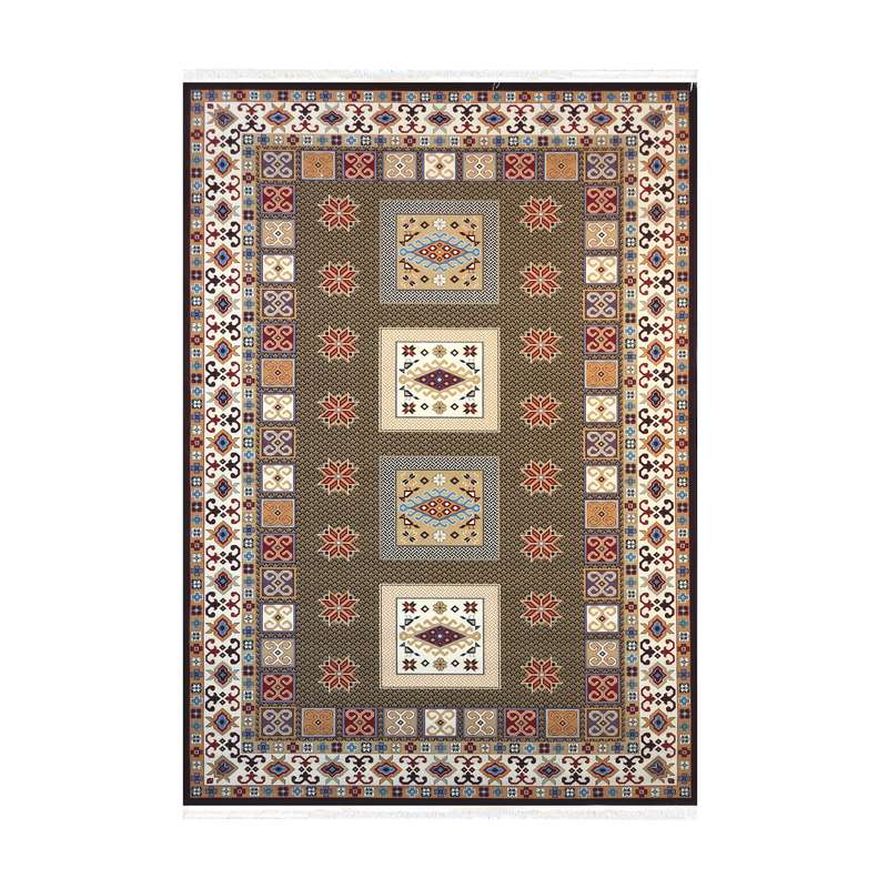 گليم ماشيني ستاره كوير يزد مدل sp-133