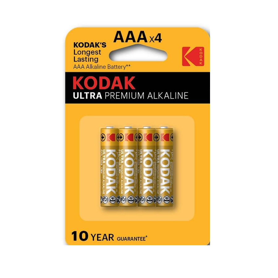 باتری نیم قلمی کداک مدل ULTRA PREMIUM بسته 4 عددی