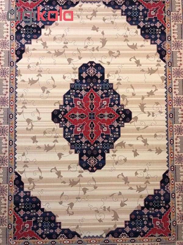 گليم ماشيني ستاره كوير يزد مدل sp-131