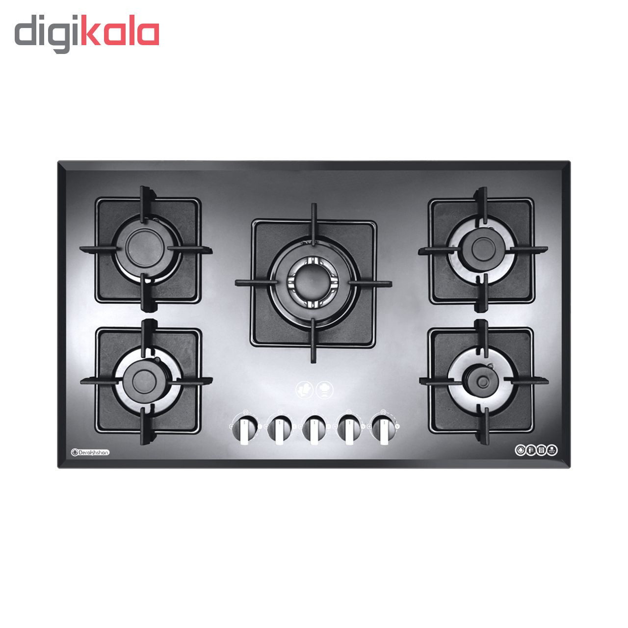 هود و اجاق گاز صفحه ای درخشان مدل آپریل G611