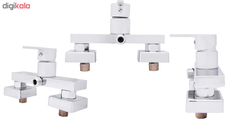 شیرآلات گلپانیک مدل بامبو کد A003 مجموعه 4 عددی
