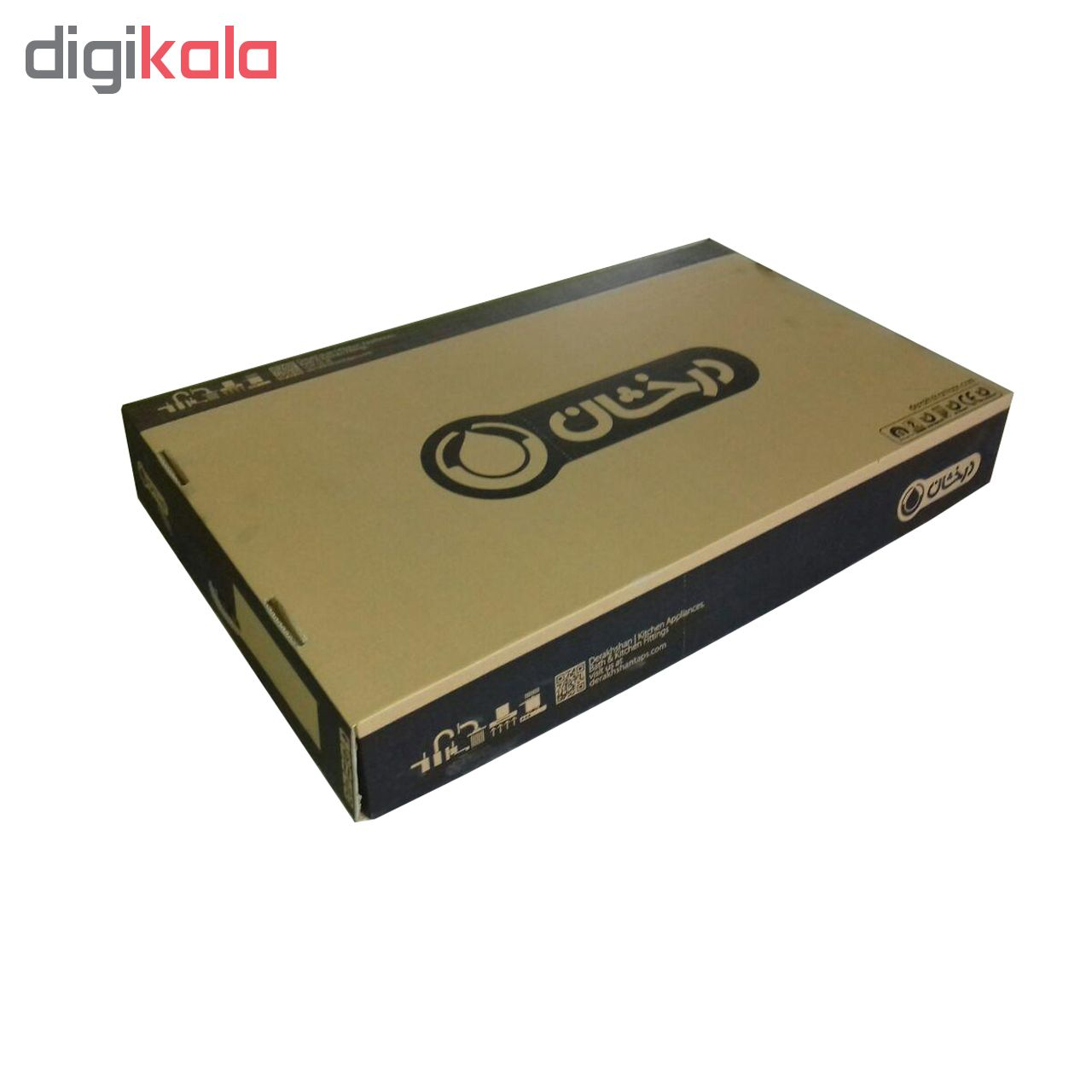 هود و اجاق گاز صفحه ای درخشان مدل g623 galaxy