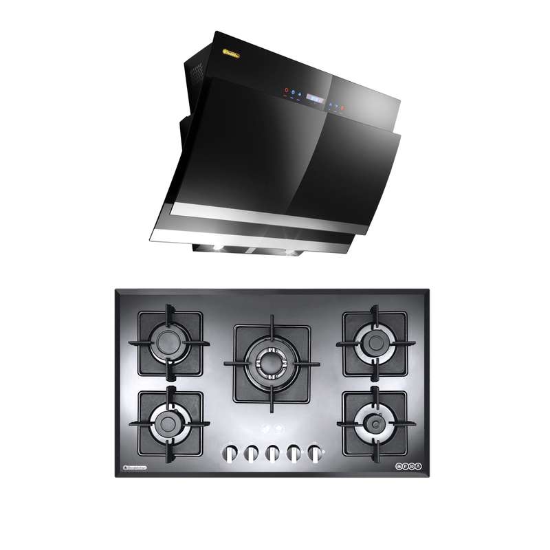 هود و اجاق گاز صفحه ای درخشان مدل G611 April