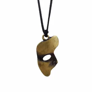 گردنبند مردانه طرح نیمرخ کد PE 1018