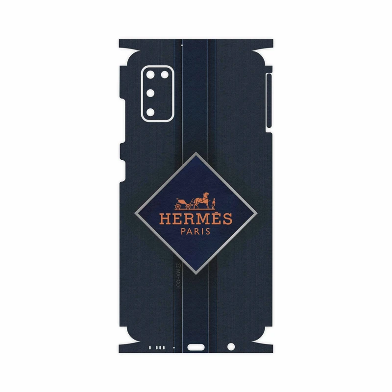 برچسب پوششی ماهوت مدل Hermes-Logo-FullSkin مناسب برای گوشی موبایل سامسونگ Galaxy A41