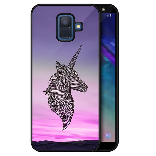 کاور طرح یونیکورن کد 85 مناسب برای گوشی موبایل  سامسونگ Galaxy A6 2018