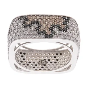 انگشتر نقره زنانه اکنو مدل OK4201