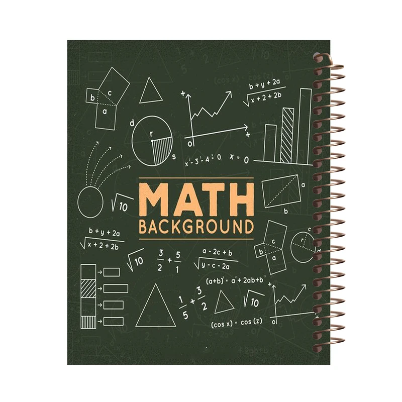 دفتر مشق 100 برگ طرح ریاضی کد H438