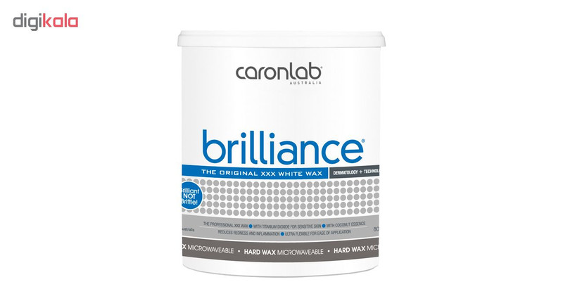 موم وکس صورت و بدن کارونلب مدل Brilliance مقدار 800 گرم