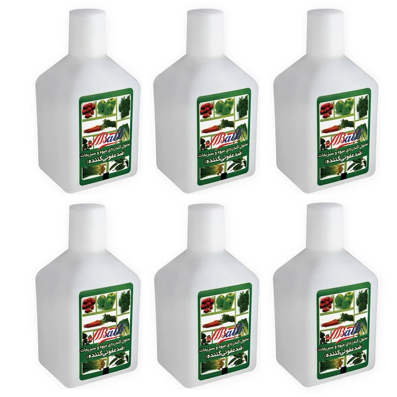مایع ضد عفونی کننده بس مدل FV250 حجم 250 میلی لیتر بسته 6 عددی