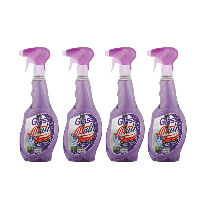 شیشه پاک کن بس مدل B500 حجم 500 میلی لیتر بسته 4 عددی